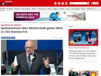 Bild zum Artikel: Neuwahlen ohne Merkel? - Lammert-Äußerung gibt Blick in den CDU-Kosmos frei - aber nur zum Teil