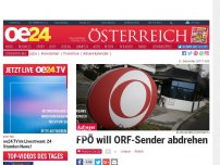 Bild zum Artikel: FPÖ will ORF-Sender abdrehen