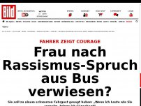 Bild zum Artikel: »Sie sitzen hier nicht - Frau will nicht neben Schwarzem im Bus sitzen