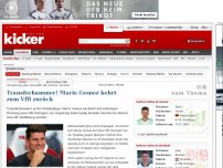 Bild zum Artikel: Transferhammer! Mario Gomez kehrt zum VfB zurück