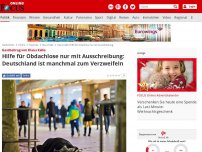 Bild zum Artikel: Gastbeitrag von Klaus Kelle - Hilfe für Obdachlose nur mit Ausschreibung: Deutschland ist manchmal zum Verzweifeln