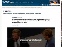 Bild zum Artikel: Lindner schließt eine Regierungsbeteiligung unter Merkel aus