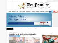 Bild zum Artikel: Newsticker (1141) - Weihnachtsspezialausgabe