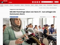 Bild zum Artikel: Integration in den Arbeitsmarkt - 600.000 Flüchtlinge leben von Hartz IV - nun schlagen die Kommunen Alarm