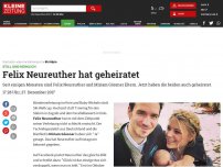 Bild zum Artikel: Felix Neureuther hat geheiratet
