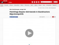 Bild zum Artikel: Mehr Abschiebungen, weniger Geld - Flüchtlings-Skepsis: Kehrtwende in Skandinaviens Migrationspolitik