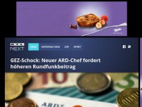 Bild zum Artikel: GEZ-Schock: Neuer ARD-Chef fordert höheren Rundfunkbeitrag