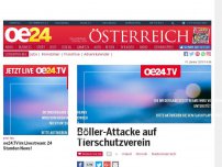 Bild zum Artikel: Böller-Attacke auf Tierschutzverein