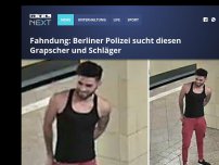 Bild zum Artikel: Fahndung: Berliner Polizei sucht diesen Grapscher und Schläger