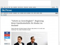 Bild zum Artikel: ÖVP und FPÖ kürzen Familienbeihilfe für Kinder im Ausland