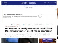 Bild zum Artikel: Heimkehr verweigert: Frankreich lässt Dschihadistinnen nicht mehr einreisen