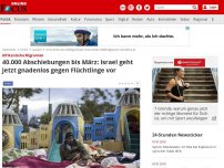 Bild zum Artikel: Afrikanische Migranten - 40.000 Abschiebungen bis März: Israel geht jetzt gnadenlos gegen Flüchtlinge vor