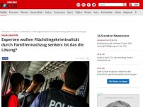 Bild zum Artikel: Studie des KFN - Experten wollen Flüchtlingskriminalität durch Familiennachzug senken: Ist das die Lösung?