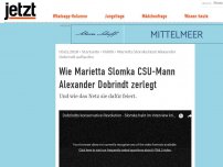Bild zum Artikel: Wie Marietta Slomka CSU-Mann Alexander Dobrindt zerlegt