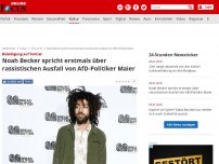 Bild zum Artikel: Beleidigung auf Twitter - Noah Becker spricht erstmals über rassistischen Ausfall von AfD-Politiker Maier