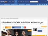 Bild zum Artikel: Offiziell bestätigt: Die 6. Staffel Prison Break kommt!