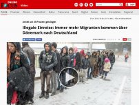 Bild zum Artikel: Anteil um 35 Prozent gestiegen - Illegale Einreise: Immer mehr Migranten kommen über Skandinavien nach Deutschland
