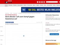 Bild zum Artikel: Nach AfD-Beschimpfung - Boris Becker ruft zum Kampf gegen Rassismus auf