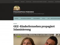 Bild zum Artikel: GEZ-Kinderfernsehen propagiert Islamisierung