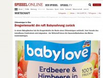 Bild zum Artikel: Chlorreiniger in Glas: Drogeriemarkt dm ruft Babynahrung zurück