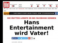 Bild zum Artikel: Schluss mit Party - Hans Entertainment wird Vater!