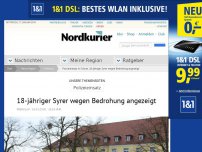 Bild zum Artikel: Polizeieinsatz in Schule: 18-jähriger Syrer wegen Bedrohung angezeigt