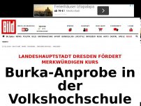 Bild zum Artikel: Merkwürdiger Kurs - Burka-Anprobe in der Volkshochschule