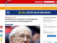Bild zum Artikel: 96-Jähriger muss in Haft - Gnadengesuch von Ex-SS-Mann Gröning abgelehnt