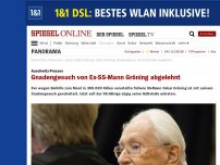 Bild zum Artikel: Auschwitz-Prozess: Gnadengesuch von Ex-SS-Mann Gröning abgelehnt