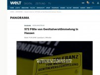 Bild zum Artikel: 572 Fälle von Genitalverstümmelung in Hessen