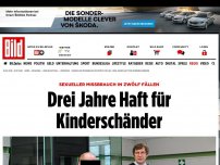 Bild zum Artikel: Sexueller Missbrauch - Drei Jahre Haft für Kinderschänder