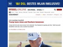 Bild zum Artikel: Test zur geistigen Gesundheit: Trump kann Löwe und Nashorn benennen