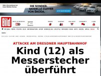Bild zum Artikel: Dresdner Hauptbahnhof - 12-jähriger Junge als Messerstecher überführt