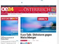 Bild zum Artikel: Kurz-Talk: Shitstorm gegen Maischberger
