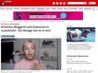 Bild zum Artikel: Shitstorm auf Facebook - Britische Bloggerin will kostenlos in Luxushotel - die Absage hat es in sich