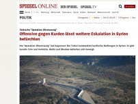 Bild zum Artikel: Türkische 'Operation Olivenzweig': Offensive gegen Kurden lässt weitere Eskalation in Syrien befürchten