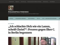 Bild zum Artikel: „Ich schlachte Dich wie ein Lamm, scheiß Christ!“: Prozess gegen Ilker C. in Berlin begonnen