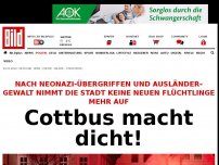 Bild zum Artikel: Nach Neonazi-Übergriffen - Cottbus macht dicht!