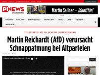 Bild zum Artikel: Tolle Rede am 18. Januar im Bundestag  Martin Reichardt (AfD) verursacht Schnappatmung bei Altparteien