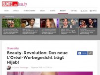 Bild zum Artikel: Diversity: Beauty-Revolution! Das neue L'Oréal-Werbegesicht trägt Hijab!