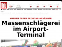 Bild zum Artikel: Kurden gegen Türken - Massenschlägerei im Airport-Terminal