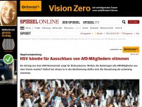 Bild zum Artikel: Hauptversammlung: HSV könnte für Ausschluss von AfD-Mitgliedern stimmen 