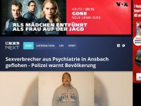 Bild zum Artikel: Sexverbrecher aus Psychiatrie in Ansbach geflohen - Polizei warnt Bevölkerung