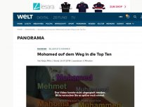 Bild zum Artikel: Mohamed auf dem Weg in die Top Ten