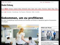 Bild zum Artikel: Gekommen, um zu profitieren