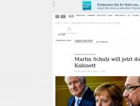 Bild zum Artikel: Neuauflage der Groko: Martin Schulz will jetzt doch ins Kabinett