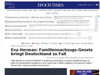 Bild zum Artikel: Eva Herman: Familiennachzugs-Gesetz bringt Deutschland zu Fall