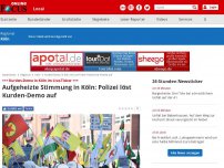 Bild zum Artikel: Kundgebung am Ebertplatz - Kurden-Demo in Köln: Polizei warnt vor Randale – 2000 Beamte im Einsatz