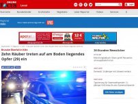 Bild zum Artikel: Brutaler Überfall in Köln - Zehn Räuber treten auf am Boden liegendes Opfer (29) ein