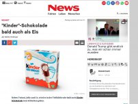 Bild zum Artikel: 'Kinder'-Schokolade bald auch als Eis